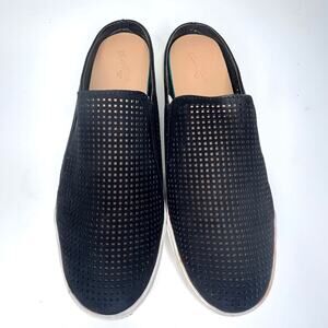 Universal Thread Meena Women's 10 Black Mesh Backless Slip On Sneakers Mules